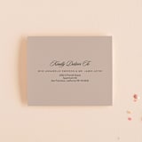 "Initials Circle Arch" - Savvy Wedding Invitations in Latte by FRANI - FREE Recipient Addressing