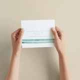 "Tidal Stripe" - Savvy Wedding Invitations in Sky by Katharine Watson - How it works
