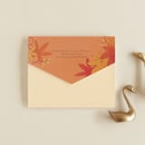 "Fall in Love" - Savvy Wedding Invitations in Autumn by Morgan Ramberg - Closed