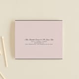 "Modern Squares" - Savvy Wedding Invitations in Flamingo by FRANI - FREE Recipient Addressing