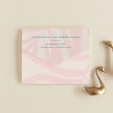 "The Palm" - Savvy Wedding Invitations in Flamingo by Pixel and Hank - Closed