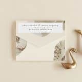 "Organic Elegance" - Savvy Wedding Invitations in Sand by Carrie Moradi - Closed