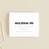 "boba" - Savvy Wedding Invitations in Onyx by Up Up Creative - FREE Recipient Addressing