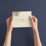 "Bridal Bouquet" - Savvy Wedding Invitations in Verde by Kindred Fields - How it works