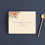 "Bridal Bouquet" - Savvy Wedding Invitations in Verde by Kindred Fields - FREE Recipient Addressing