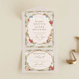 "Disney's Snow White Someday" - Savvy Wedding Invitations in Forest Floor by Erin L. Wilson - Front Open