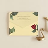 "Enchanted Rose from Disney's Beauty & The Beast" - Savvy Wedding Invitations in Mimosa by Leah Bisch - Closed