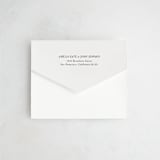 "Floral Monogram" - Savvy Wedding Invitations in Champagne by Lindsay Megahed - Closed