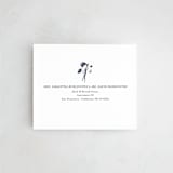 "Floral Monogram" - Savvy Wedding Invitations in Champagne by Lindsay Megahed - FREE Recipient Addressing