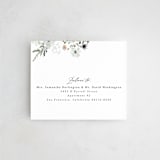 "Wildflower Garden" - Savvy Wedding Invitations in Lace by Hannah Williams - FREE Recipient Addressing