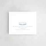 "Royal" - Savvy Wedding Invitations in Cobalt by Petra Kern - FREE Recipient Addressing