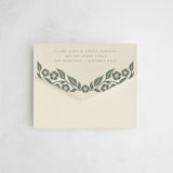 "Floral Diamond" - Savvy Wedding Invitations in Eucalyptus by Katharine Watson - Closed