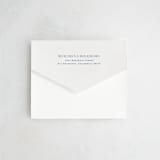 "Arched Monogram" - Savvy Wedding Invitations in Ecru by Erica Krystek - Closed