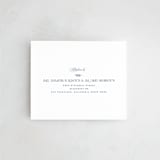 "Arched Monogram" - Savvy Wedding Invitations in Ecru by Erica Krystek - FREE Recipient Addressing