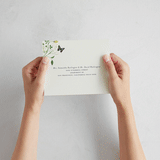 "Wild meadow" - Savvy Wedding Invitations in Elder Flower by Sarah Knight - How it works