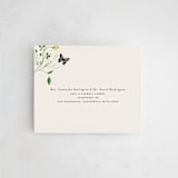 "Wild meadow" - Savvy Wedding Invitations in Elder Flower by Sarah Knight - FREE Recipient Addressing