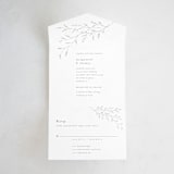 "tortina" - Savvy Wedding Invitations in Aqua Mist by chocomocacino - Front Open