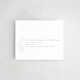 "tortina" - Savvy Wedding Invitations in Aqua Mist by chocomocacino - FREE Recipient Addressing