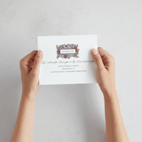 "Fleur" - Savvy Wedding Invitations in Sangria by Jen Owens - How it works