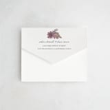 "Fleur" - Savvy Wedding Invitations in Sangria by Jen Owens - Closed