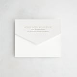 "Nilgiri" - Savvy Wedding Invitations in Blueberry by Creo Study - Closed
