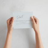 "Signature Script" - Savvy Wedding Invitations in Mint by Michelle Taylor - How it works