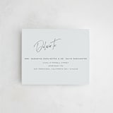"Signature Script" - Savvy Wedding Invitations in Mint by Michelle Taylor - FREE Recipient Addressing