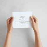 "Conley" - Savvy Wedding Invitations in Leaf by Kristie Kern - How it works