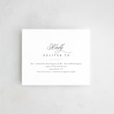 "Conley" - Savvy Wedding Invitations in Leaf by Kristie Kern - FREE Recipient Addressing