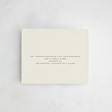 "Glide" - Savvy Wedding Invitations in Porcelain by Jennifer Postorino - FREE Recipient Addressing
