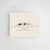 "fleur sauvage" - Savvy Wedding Invitations in Vert by Erin Deegan - FREE Recipient Addressing