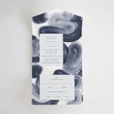 "meanders" - Savvy Wedding Invitations in Ocean by Sumak Studio - Front Open