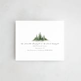 "Somerset" - Savvy Wedding Invitations in Evergreen by Melanie Kosuge - FREE Recipient Addressing