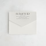"Modern Monogram" - Savvy Wedding Invitations in Latte by Jackie Crawford - Closed