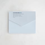 "denim patchwork" - Savvy Wedding Invitations in Seaside by Carrie Moradi - Closed