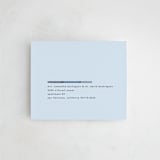 "denim patchwork" - Savvy Wedding Invitations in Seaside by Carrie Moradi - FREE Recipient Addressing