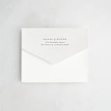 "Wedding Editorial" - Savvy Wedding Invitations in Tuxedo by Ana de Sousa - Closed