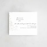 "etched floral" - Savvy Wedding Invitations in Stone by Phrosné Barwood - FREE Recipient Addressing