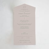 "wellness" - Savvy Wedding Invitations in Vineyard by Sumak Studio - Front Open