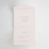 "Together" - Savvy Wedding Invitations in Romance by Kristin Oliversen - Front Open
