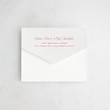 "Pop Romance" - Savvy Wedding Invitations in Fruit Punch by Ashley DeMeyere - Closed