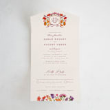 "Crest Fall" - Savvy Wedding Invitations in Autumn by Pink House Press - Front Open