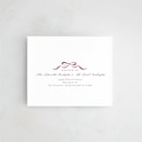 "Crest Fall" - Savvy Wedding Invitations in Autumn by Pink House Press - FREE Recipient Addressing
