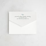 "Bloom" - Savvy Wedding Invitations in Waterfall by Kelly Watkins - Closed