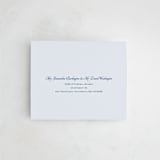 "Modernne" - Savvy Wedding Invitations in Powder by Carolyn MacLaren - FREE Recipient Addressing