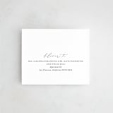 "Align" - Savvy Wedding Invitations in Cotton by Jennifer Postorino - FREE Recipient Addressing
