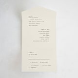 "Simply" - Savvy Wedding Invitations in Linen by Brianne Larsen - Front Open