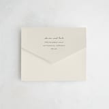 "Simply" - Savvy Wedding Invitations in Linen by Brianne Larsen - Closed