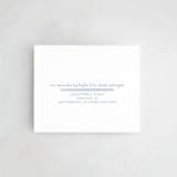 "Florence" - Savvy Wedding Invitations in Sky by Kelly Watkins - FREE Recipient Addressing
