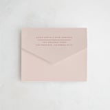"Jot" - Savvy Wedding Invitations in Peach Cream by Snow and Ivy - Closed